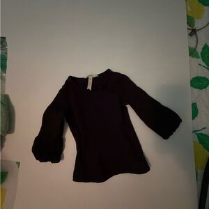 Matilda Jane Black Long Sleeve Tee Soft Cotton Casual